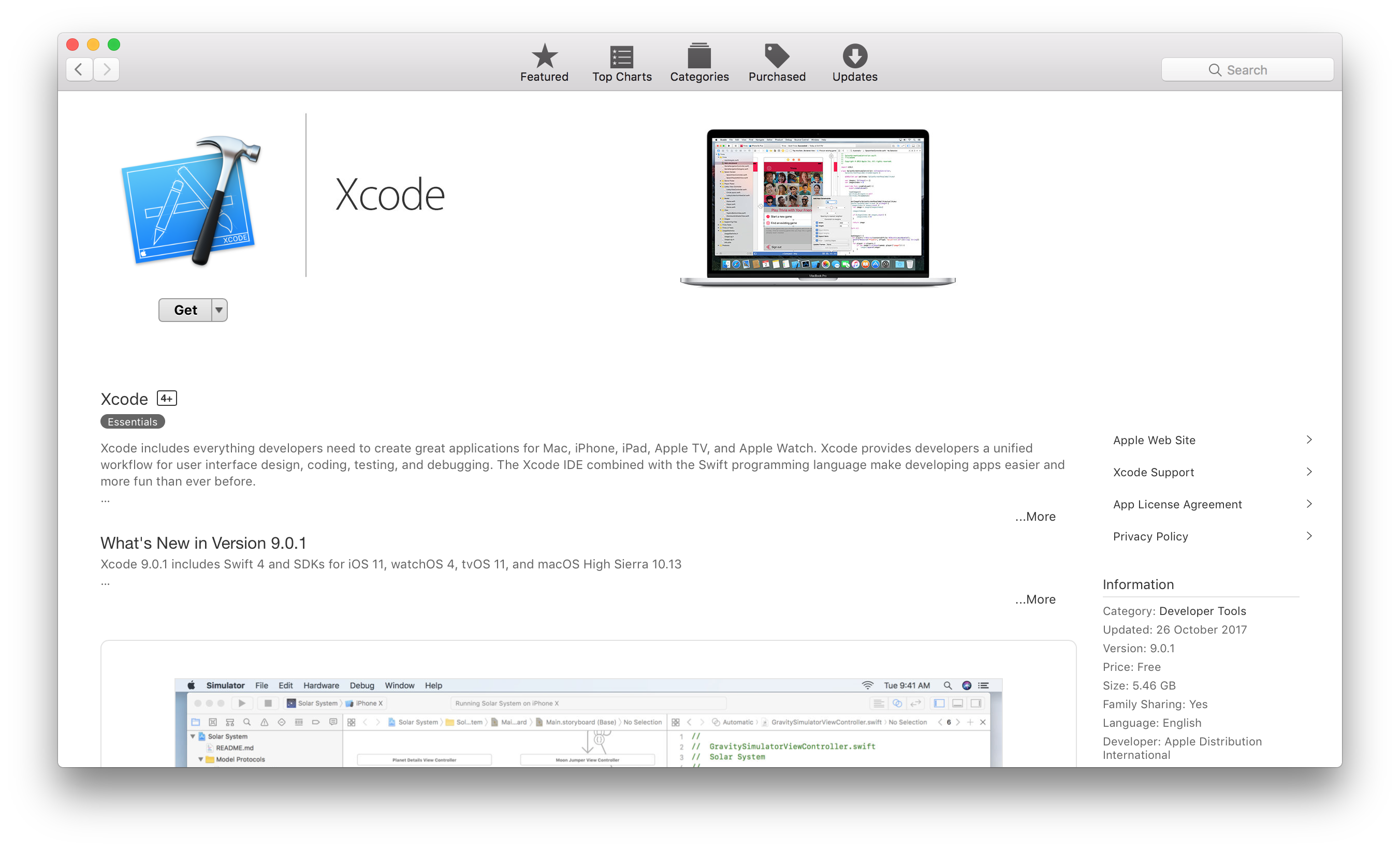 xcode mac emulator